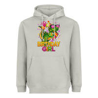 Moon Dust 1st birthday girl t rex pink Heavyweight Hoodie - CowGirlArtShop