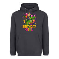 Smoke 1st birthday girl t rex pink Heavyweight Hoodie - CowGirlArtShop