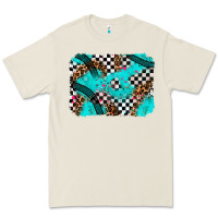 Bone race day turquoise background Premium Tee - AdoDesignShop