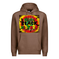 Chestnut we are black history Premium Hoodie - CowGirlArtShop