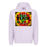 Lilac we are black history Premium Hoodie - CowGirlArtShop
