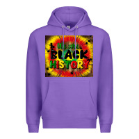 Purple we are black history Premium Hoodie - CowGirlArtShop