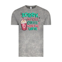 Cloud Rock sorry my iced coffee made me latte Vintage Tee - MaliasSmallBusiness