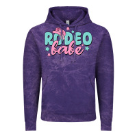 Cloud Purple rodeo babe Vintage Hoodie - MaliasSmallBusiness