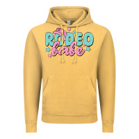 Vintage Mustard rodeo babe Vintage Hoodie - MaliasSmallBusiness