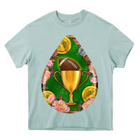 Arona american football and western roses teardrop Heavy Core Tee - BundleAndBundleShop