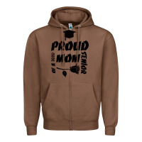 Chestnut Proud Mom Of A 2020 Senior Zipper Hoodie - Bettercallsaul