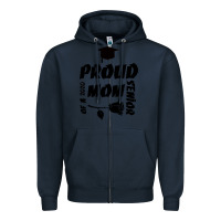 Navy Proud Mom Of A 2020 Senior Zipper Hoodie - Bettercallsaul