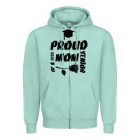 Seafoam Proud Mom Of A 2020 Senior Zipper Hoodie - Bettercallsaul