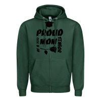 Sports Green Proud Mom Of A 2020 Senior Zipper Hoodie - Bettercallsaul