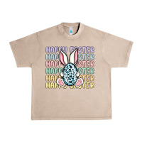 French Oak happy easter Urban Heavy Tee - MaliasSmallBusiness