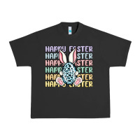 Pigment Black happy easter Urban Heavy Tee - MaliasSmallBusiness