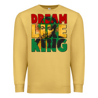 Antique Gold dream like king martin luther Premium Sweatshirt - CowGirlArtShop