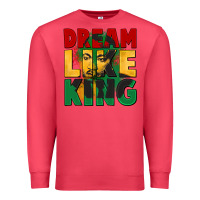 Cardinal dream like king martin luther Premium Sweatshirt - CowGirlArtShop