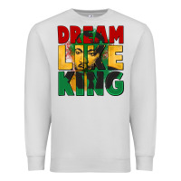 Dove Grey dream like king martin luther Premium Sweatshirt - CowGirlArtShop