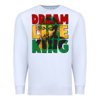 White dream like king martin luther Premium Sweatshirt - CowGirlArtShop