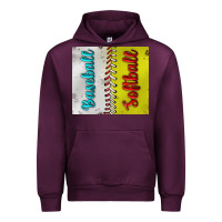 Mauve Wine Baseball And Softball Tumbler Urban Hoodie - BundleAndBundleShop