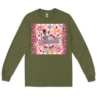 Army Green on my husbunds last nerve pink Long Sleeve Tee - MaliasSmallBusiness