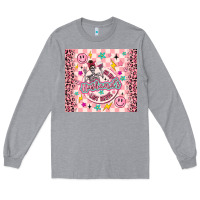 Heather Grey on my husbunds last nerve pink Long Sleeve Tee - MaliasSmallBusiness