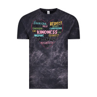 Cloud Black kindness heart Vintage Tee - MaliasSmallBusiness
