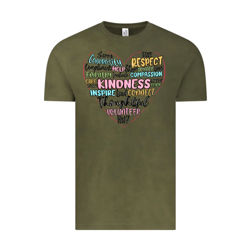 Kindness Heart Vintage Tee by MaliasSmallBusiness | Teevron