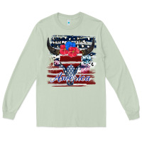 Matcha bull skull america Long Sleeve Tee - JahusDesignShop