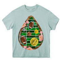 Arona american football and western roses teardrop Heavy Core Tee - BundleAndBundleShop