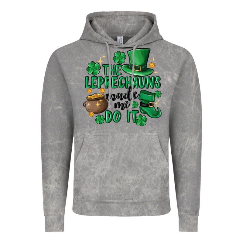 The Leprechauns Made Me Do It Vintage Hoodie by MaliasSmallBusiness | Teevron