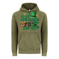 Vintage Olive the leprechauns made me do it Vintage Hoodie - MaliasSmallBusiness