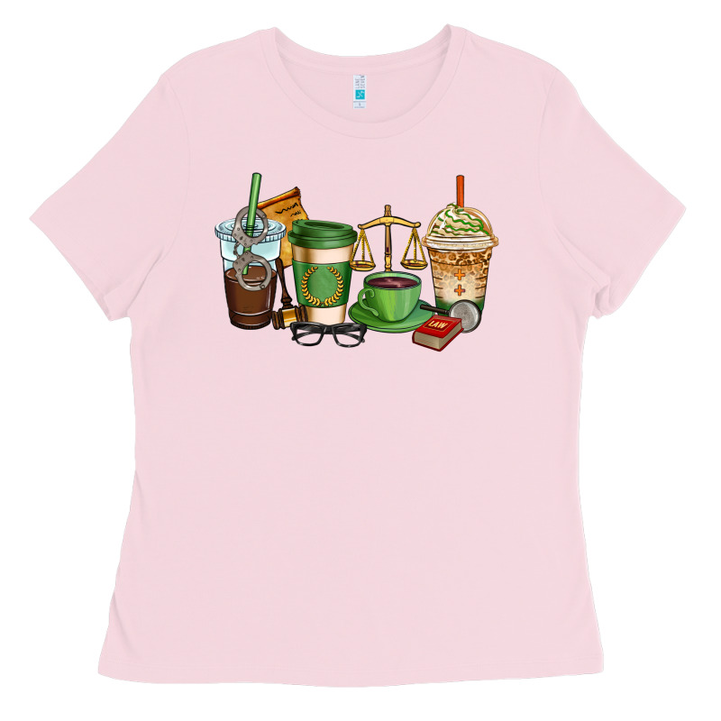Lawyer Coffee Cups Ladies Tee by AdoDesignShop | Teevron