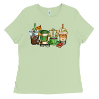 Matcha lawyer coffee cups Ladies Tee - AdoDesignShop