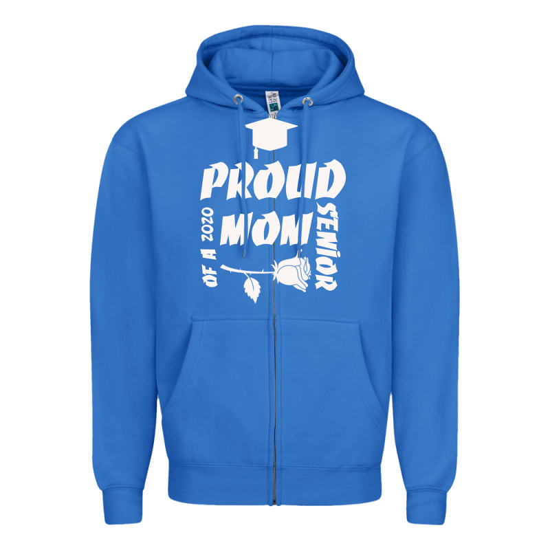 Proud Mom Of A 2020 Senior Zipper Hoodie by Bettercallsaul | Teevron