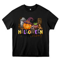 Black halloween vibes Heavy Core Tee - AdoDesignShop