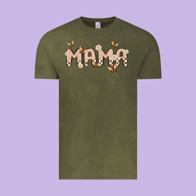 Retro Mama Vintage Tee Designed By Maliassmallbusiness