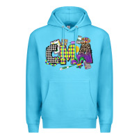 Ocean Blue cma mardi gras certified medical assistant Premium Hoodie - CowGirlArtShop