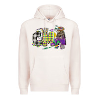 Pale Pink cma mardi gras certified medical assistant Premium Hoodie - CowGirlArtShop