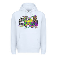 White cma mardi gras certified medical assistant Premium Hoodie - CowGirlArtShop