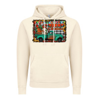 Vintage Artic merry christmas farm truck Vintage Hoodie - Jasminsmagicworld