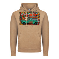 Vintage Coffee merry christmas farm truck Vintage Hoodie - Jasminsmagicworld