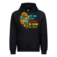 Let All That You Do Be Done In Love Urban Hoodie | Teevron