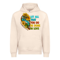 Sandshell let all that you do be done in love Urban Hoodie - BundleAndBundleShop
