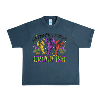 Midnight Navy my favorite season is crawfish Urban Heavy Tee - MaliasSmallBusiness