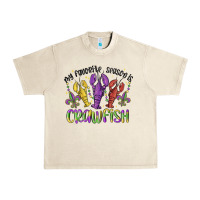 Sandshell my favorite season is crawfish Urban Heavy Tee - MaliasSmallBusiness