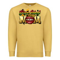Antique Gold black mom Premium Sweatshirt - CowGirlArtShop