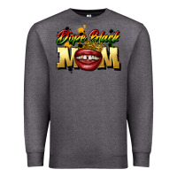 Charcoal Heather black mom Premium Sweatshirt - CowGirlArtShop