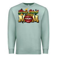 Seafoam black mom Premium Sweatshirt - CowGirlArtShop