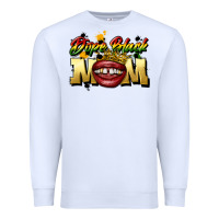 White black mom Premium Sweatshirt - CowGirlArtShop