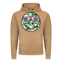 Vintage Camel st patrick's smiley Vintage Hoodie - MaliasSmallBusiness