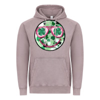 Vintage Zinc st patrick's smiley Vintage Hoodie - MaliasSmallBusiness