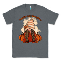 Charcoal Heather Pumpkin spice every thing Classic Tee - NancyCooperArtShop